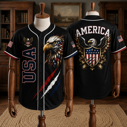 Patriotic Statue of Liberty 1776–2026 - USA 250th Anniversary Baseball Jersey Unisex Shirt